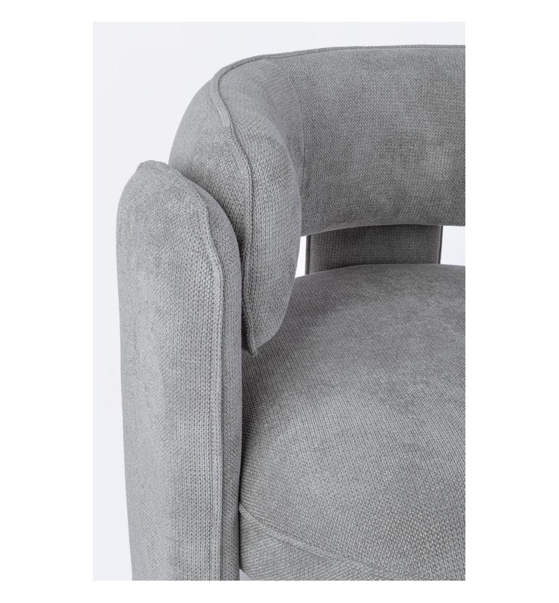 Poltrona AISHA BIZZOTTO in tessuto con braccioli