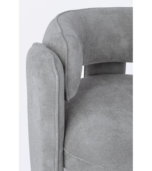 Poltrona AISHA BIZZOTTO in tessuto con braccioli