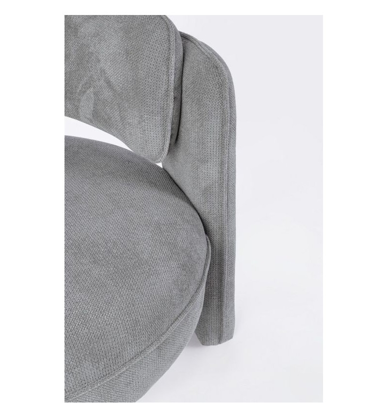 Poltrona AISHA BIZZOTTO in tessuto con braccioli