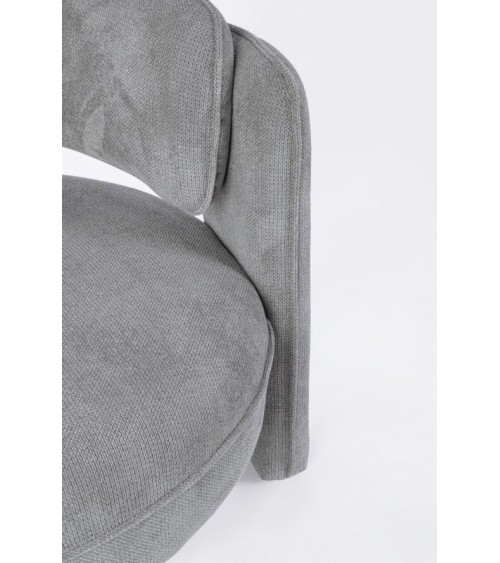 Poltrona AISHA BIZZOTTO in tessuto con braccioli