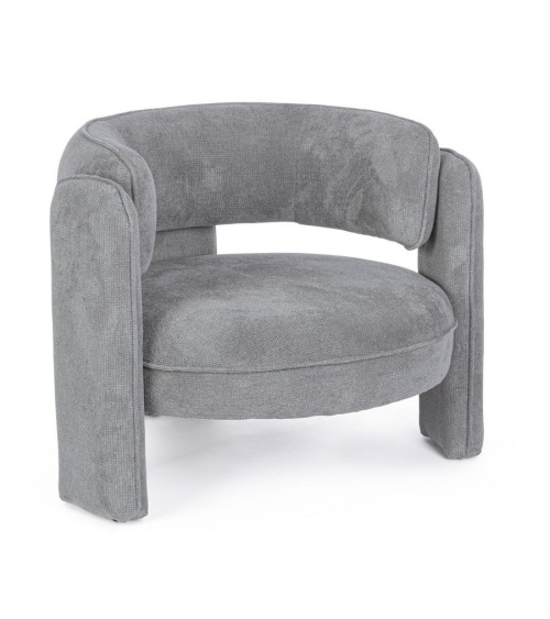 Poltrona AISHA BIZZOTTO in tessuto con braccioli