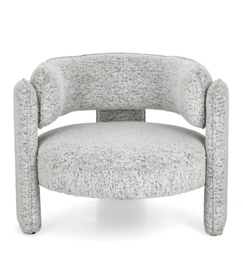 Poltrona AISHA BIZZOTTO in tessuto con braccioli