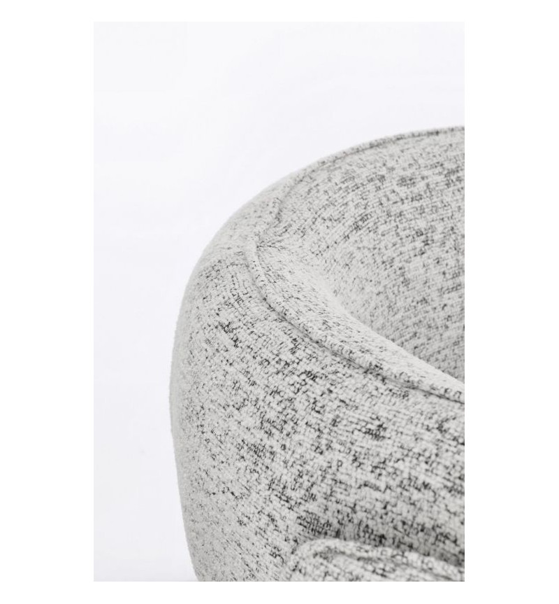 Poltrona AISHA BIZZOTTO in tessuto con braccioli