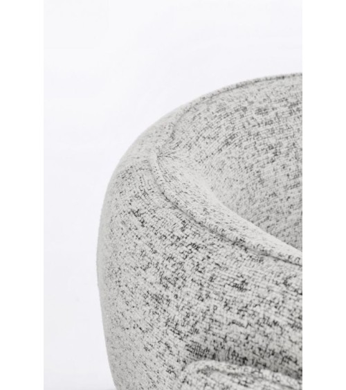 Poltrona AISHA BIZZOTTO in tessuto con braccioli