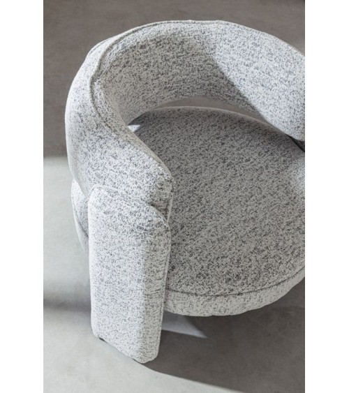 Poltrona AISHA BIZZOTTO in tessuto con braccioli