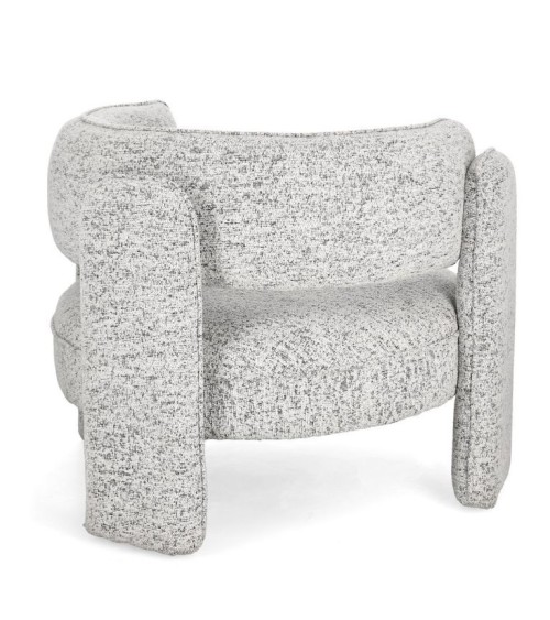 Poltrona AISHA BIZZOTTO in tessuto con braccioli
