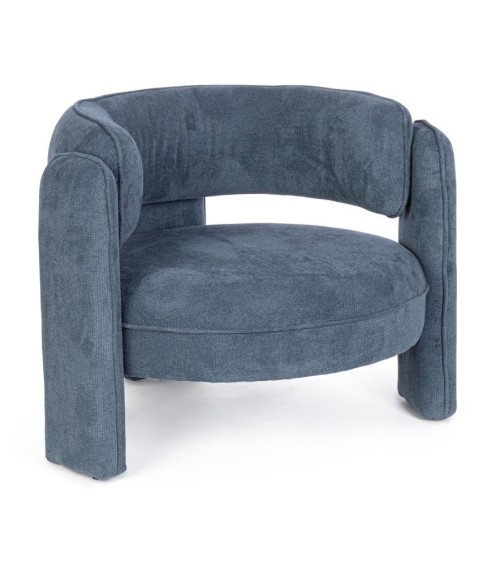 Poltrona AISHA BIZZOTTO in tessuto con braccioli