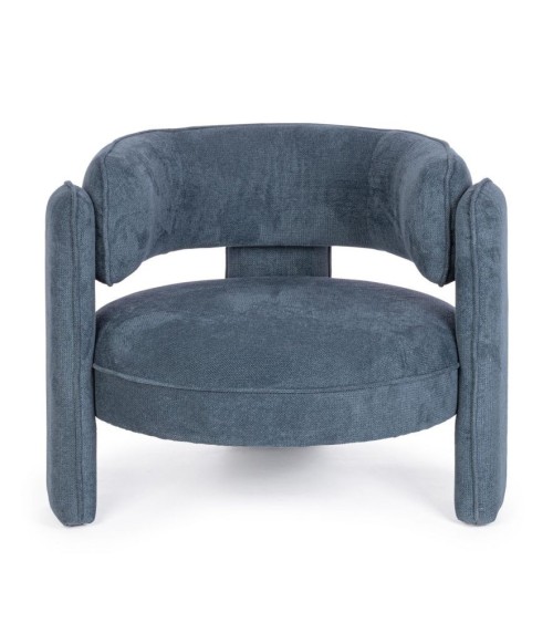 Poltrona AISHA BIZZOTTO in tessuto con braccioli