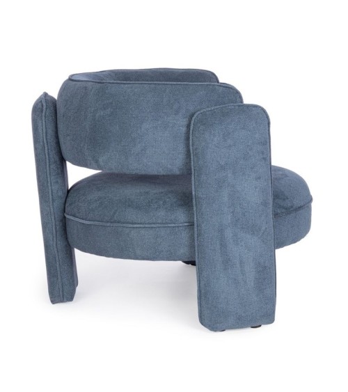 Poltrona AISHA BIZZOTTO in tessuto con braccioli