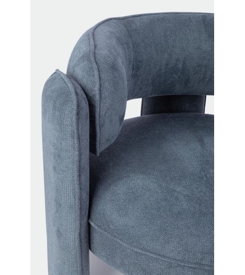 Poltrona AISHA BIZZOTTO in tessuto con braccioli