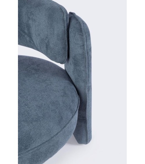 Poltrona AISHA BIZZOTTO in tessuto con braccioli