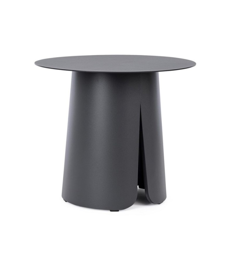 Tavolino BRYAN Ø45 BIZZOTTO in alluminio outdoor