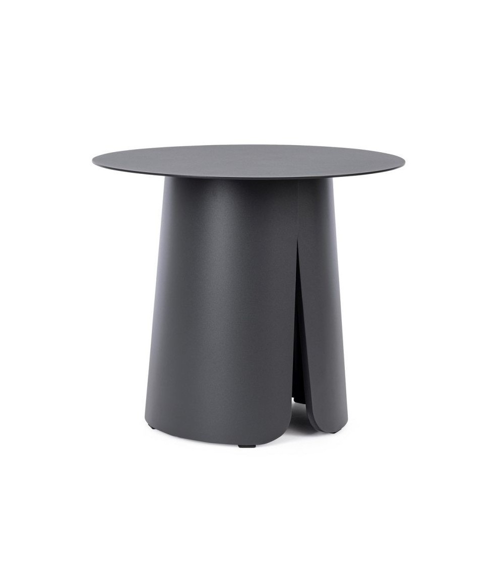 Tavolino BRYAN Ø45 BIZZOTTO in alluminio outdoor