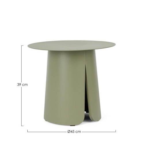 BRYAN Ø45 BIZZOTTO Outdoor Coffee Table in Aluminium