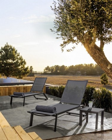 CRUISE 40×40 BIZZOTTO Outdoor Coffee Table in Aluminium