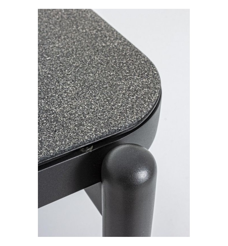 Tavolino FLORENCIA 120×75 BIZZOTTO in alluminio