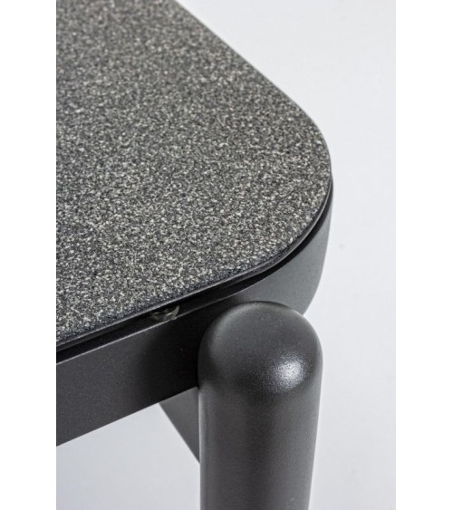 Tavolino FLORENCIA 120×75 BIZZOTTO in alluminio