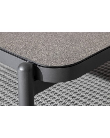 FLORENCIA 120×75 BIZZOTTO Coffee Table in Aluminium