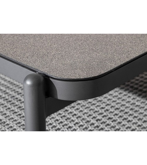 Tavolino FLORENCIA 120×75 BIZZOTTO in alluminio