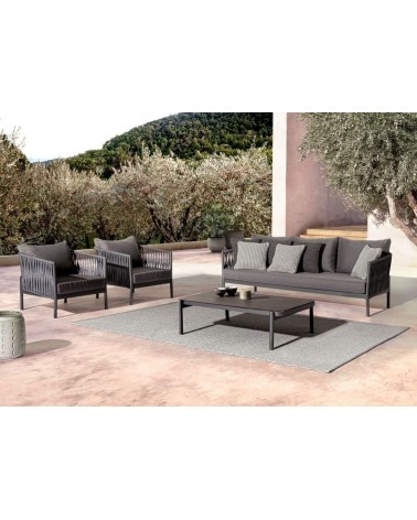 FLORENCIA 120×75 BIZZOTTO Coffee Table in Aluminium
