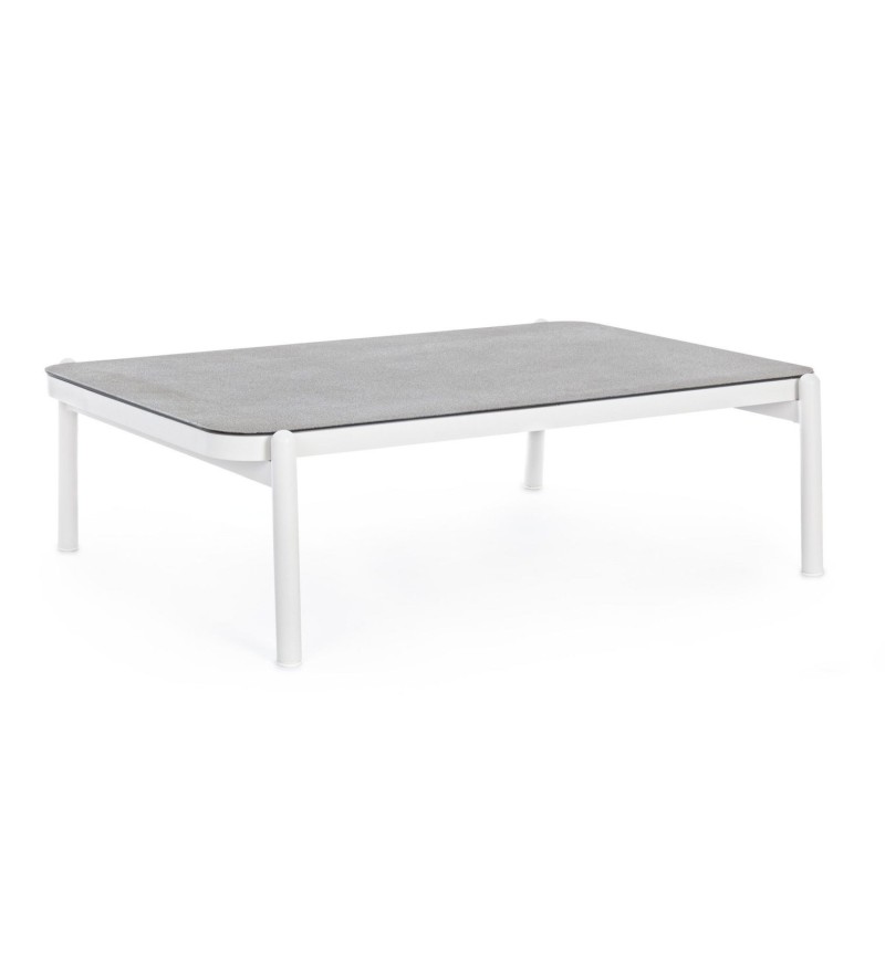 Tavolino FLORENCIA 120×75 BIZZOTTO in alluminio
