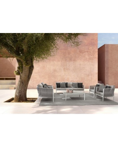 FLORENCIA 120×75 BIZZOTTO Coffee Table in Aluminium