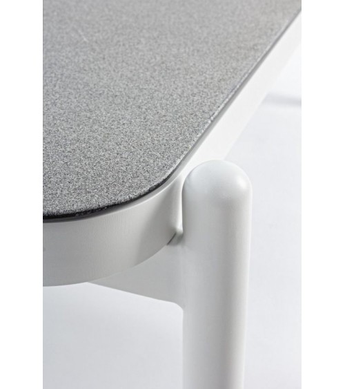 Tavolino FLORENCIA 120×75 BIZZOTTO in alluminio