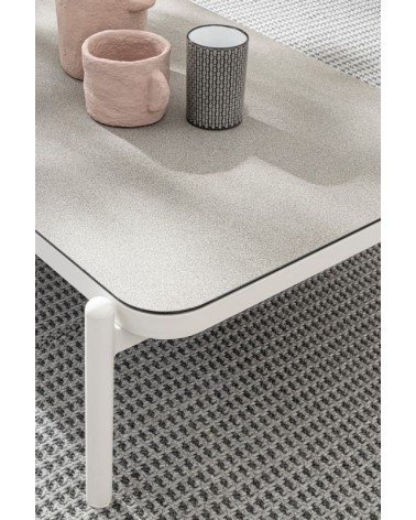 FLORENCIA 120×75 BIZZOTTO Coffee Table in Aluminium
