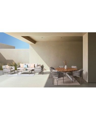 FLORENCIA 120×75 BIZZOTTO Coffee Table in Aluminium