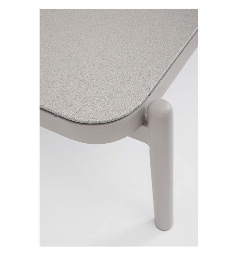 Tavolino FLORENCIA 120×75 BIZZOTTO in alluminio