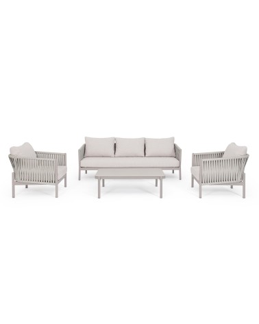 FLORENCIA 120×75 BIZZOTTO Coffee Table in Aluminium