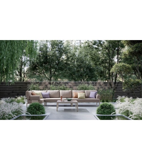 Tavolino GERALD 90×90 BIZZOTTO in pietra sinterizzata