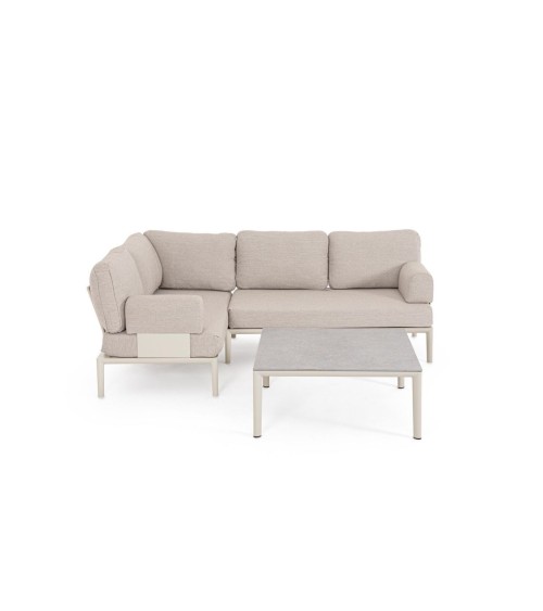 Tavolino GERALD 90×90 BIZZOTTO in pietra sinterizzata