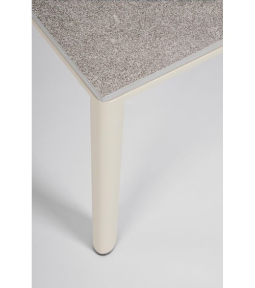 Tavolino GERALD 90×90 BIZZOTTO in pietra sinterizzata