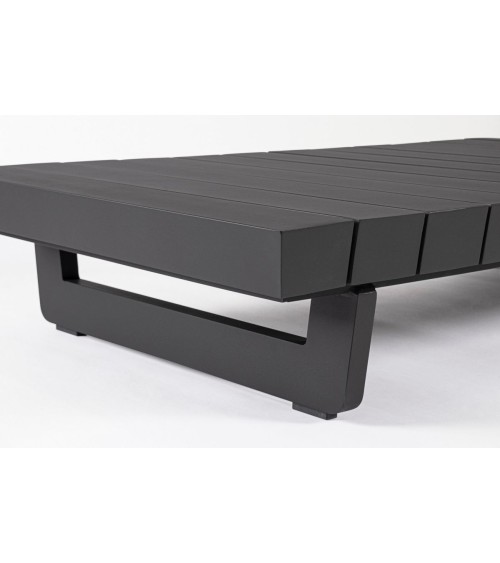 Tavolino INFINITY 126×73,5 BIZZOTTO in alluminio