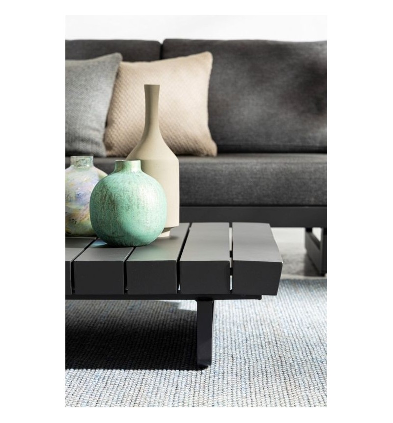 Tavolino INFINITY 126×73,5 BIZZOTTO in alluminio