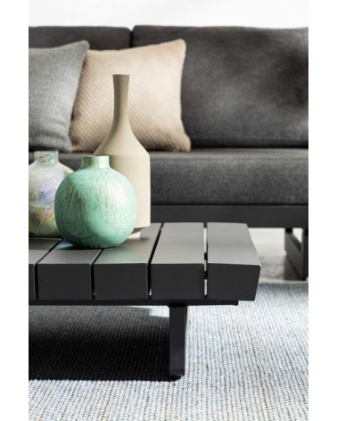 INFINITY 126×73.5 BIZZOTTO Coffee Table in Aluminium