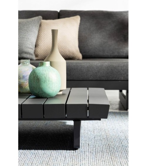 Tavolino INFINITY 126×73,5 BIZZOTTO in alluminio