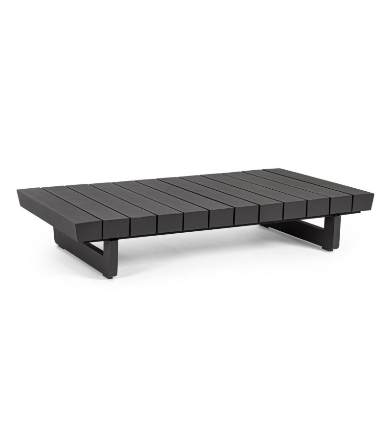 Tavolino INFINITY 126×73,5 BIZZOTTO in alluminio