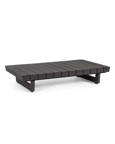 INFINITY 126×73.5 BIZZOTTO Coffee Table in Aluminium