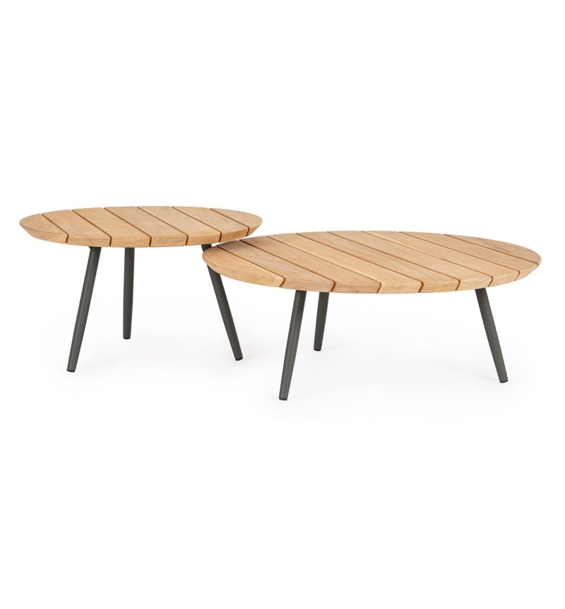 Set tavolini IVISSA Ø60 Ø80 BIZZOTTO | BHOME by Arredi Barbàra