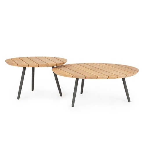 Set tavolini IVISSA Ø60 Ø80 BIZZOTTO | BHOME by Arredi Barbàra