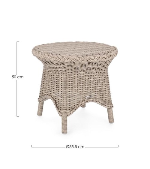 Coffee table “JUPITER” Ø55.5 outdoor – BIZZOTTO