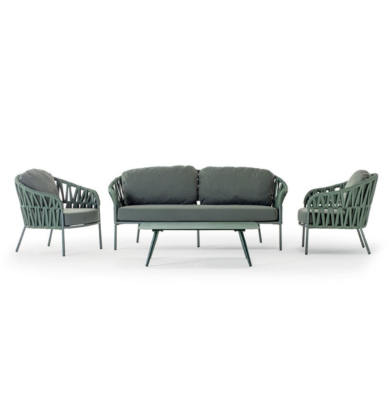 Set outdoor Victory Grattoni divano e poltrone | BHOME