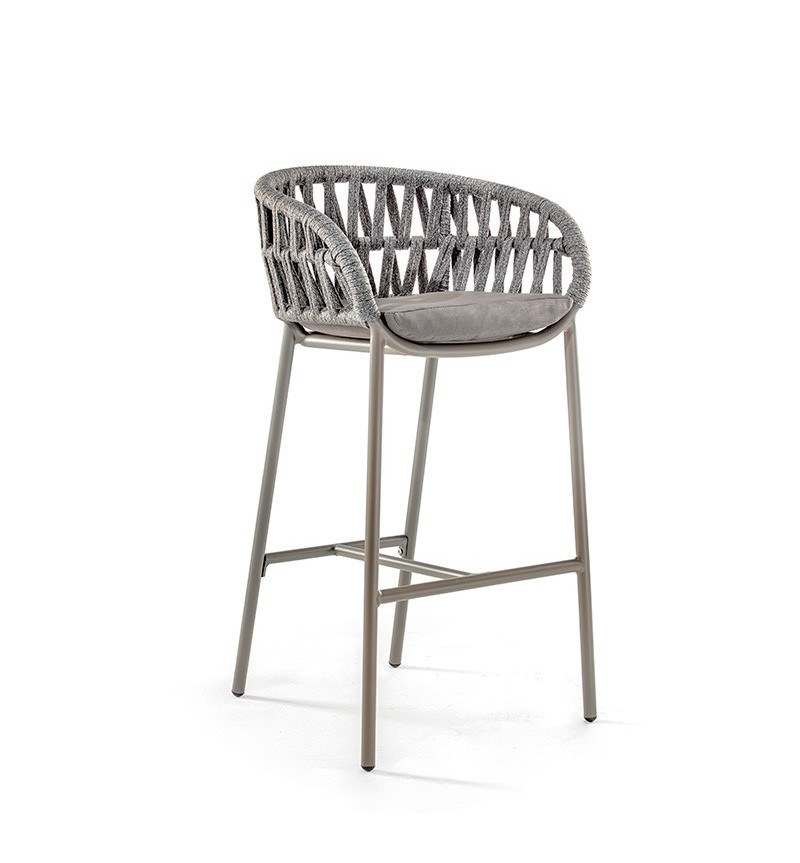 Sgabello outdoor Tahiti Grattoni | BHOME by Arredi Barbàra