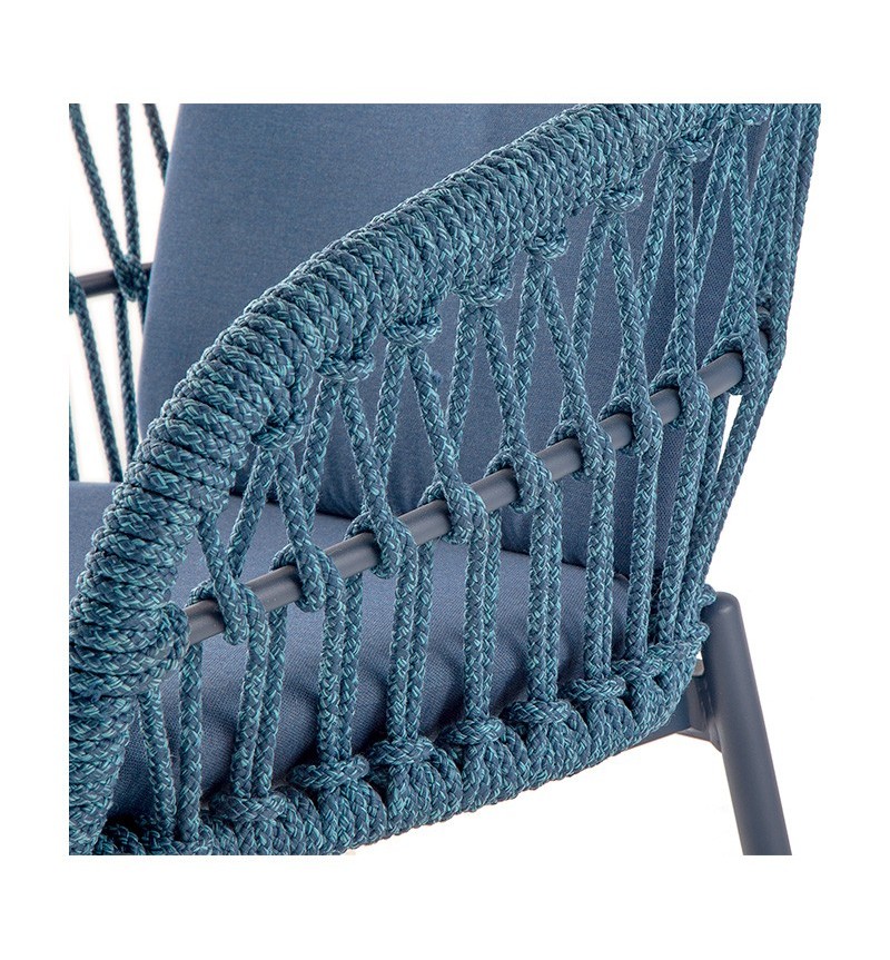 Elba Rope outdoor armchair Grattoni | BHOME by Arredi Barbàra