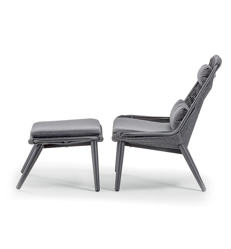 Fauteuil lounge outdoor Como Grattoni | BHOME by Arredi Barbàra
