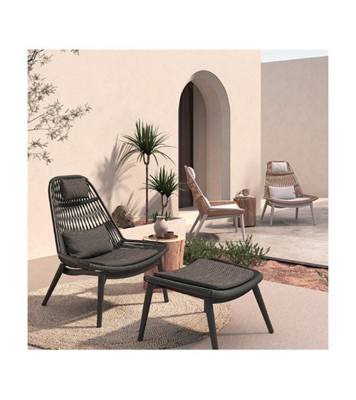 Poltrona lounge outdoor Como Grattoni | BHOME by Arredi Barbàra