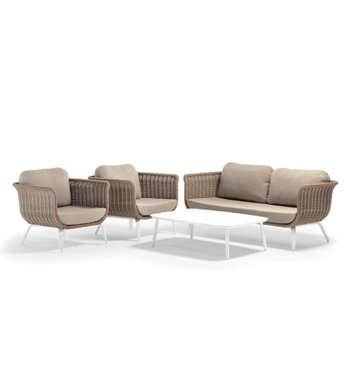 Melrose Set GRATTONI – Set lounge outdoor | BHOME by Arredi Barbàra