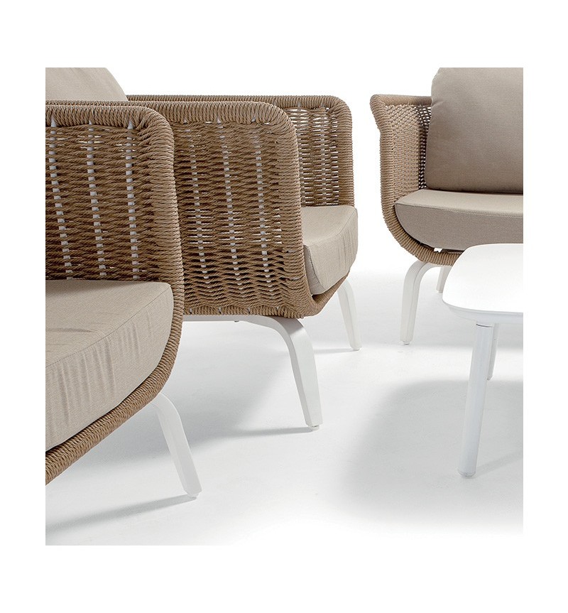 Melrose Set GRATTONI – Set lounge outdoor | BHOME by Arredi Barbàra